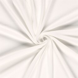 Rippenjersey *Anke* Uni - creme