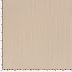 Rippenjersey *Anke* Uni - cremebeige