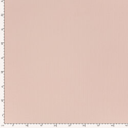 Rippenjersey *Anke* Uni - softlachsrosa