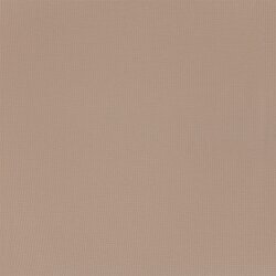 Rippenjersey *Anke* Uni - hellnougat