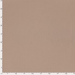 Rippenjersey *Anke* Uni - hellnougat