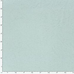 Terry Crêpe *Marie* Uni - eisblau