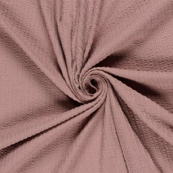 Feinripp Jacquard Uni - hellmalve