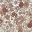 Baumwolljersey Herbstblumen - cremebeige