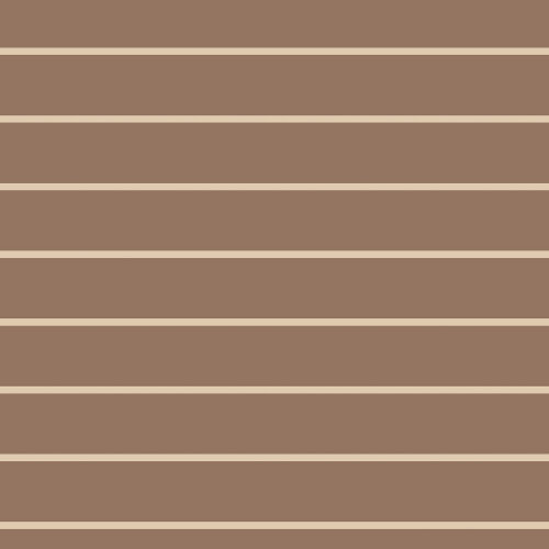 Rippenjersey breite Streifen - nougat