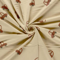 French Terry altrote Autos - sand