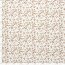 Baumwolljersey kleiner Blumenregen - creme