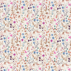 French Terry BIO~Organic Digital Blumenfeld -...