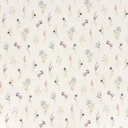 Baumwolljersey BIO~Organic Digital Schnittblumen -...