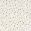 Baumwolljersey BIO~Organic Digital Blumen - wollweiß - creme