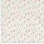 Baumwolljersey BIO~Organic Digital Blumen - wollweiß - creme