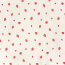 Baumwolljersey BIO~Organic Digital Erdbeeren - wollweiß - creme