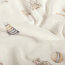 Baumwolljersey BIO~Organic Digital Baby Spielzeug - wollweiß - creme