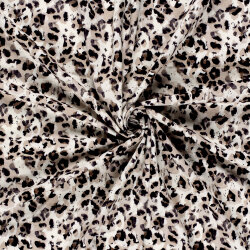 Baumwolljersey BIO~Organic Digital Leoflecken -...