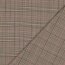 Gabardine Schottenkaro Stretch - kamel/pink
