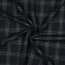 Gabardine Schottenkaro Stretch - dunkelblau/grau/rot