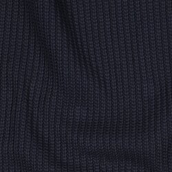 Baumwollstoff KNIT - dunkelblau