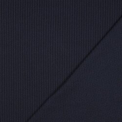 Baumwollstoff KNIT - dunkelblau