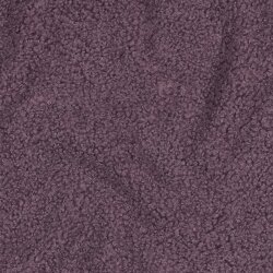 Teddystoff Doppelseitig Uni - MULBERRY