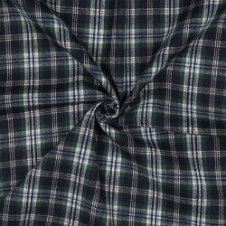 Schottenkaro angeraut - dunkelblau