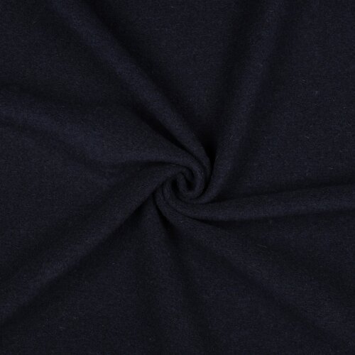 Merino Wollfleece - nachtblau