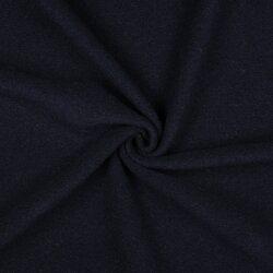 Merino Wollfleece - nachtblau