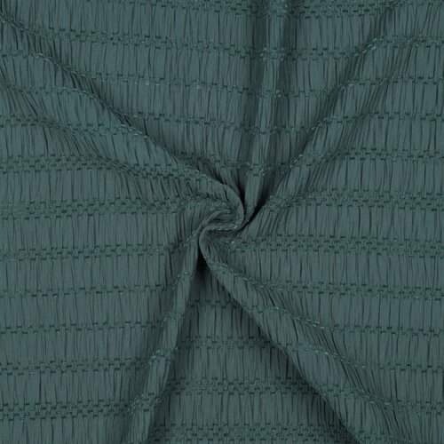 Chenille Jacquard Streifen  - grün