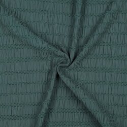 Chenille Jacquard Streifen  - grün