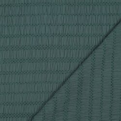 Chenille Jacquard Streifen  - grün
