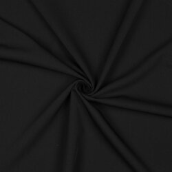 Gabardine Uni - schwarz