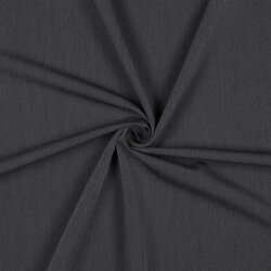 Gabardine Uni - anthrazit meliert