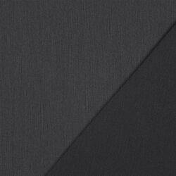 Gabardine Uni - anthrazit meliert
