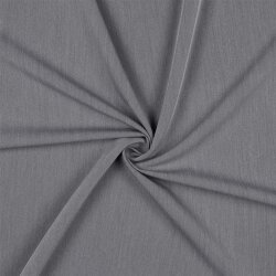 Gabardine Uni - kieselgrau meliert