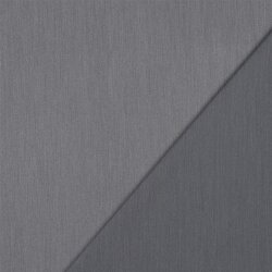Gabardine Uni - kieselgrau meliert