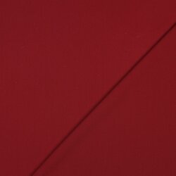 Gabardine Uni - dunkelrot