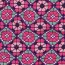 Viskose Lenzing 100% EcoVera™ Digital Kachelmuster - fuchsia