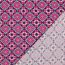 Viskose Lenzing 100% EcoVera™ Digital Kachelmuster - fuchsia