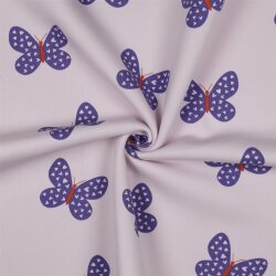 Wintersweat Schmetterlinge - lavendel