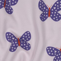 Wintersweat Schmetterlinge - lavendel