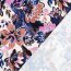 Ganzjahressweat Digital magische Blumen - creme