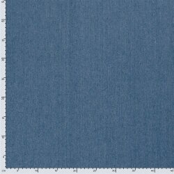 Jeans_Heavy  vorgewaschen Uni - indigo