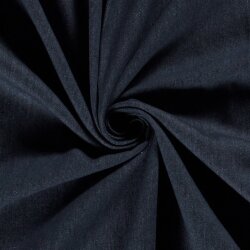 Jeans_Heavy  vorgewaschen Uni - marine - dunkelblau