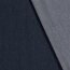 Jeans_Heavy  vorgewaschen Uni - marine - dunkelblau