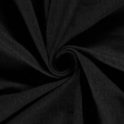 Jeans_Heavy  vorgewaschen Uni - schwarz
