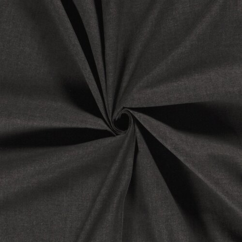 Jeans_Sommer vorgewaschen Light Uni - schwarz