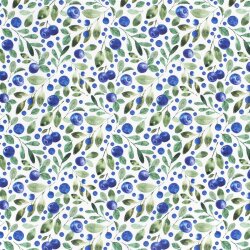 Interieurstoff  Digital Panama BLUEBERRIES