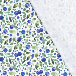 Interieurstoff  Digital Panama BLUEBERRIES