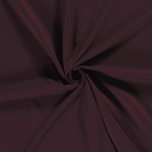 Dekostoff Bekleidungs *Marie* Uni - burgunderrot