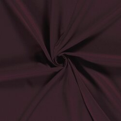 Dekostoff Bekleidungs *Marie* Uni - burgunderrot