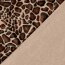 Tierfellimitat Giraffe - beige